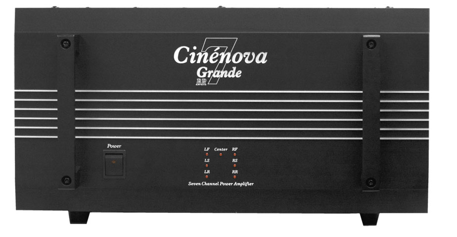 Earthquake Sound Cinenova Grande 7 BR power amplifier(black)(each) - Click Image to Close